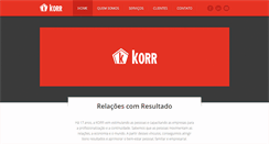 Desktop Screenshot of korr.com.br