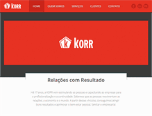 Tablet Screenshot of korr.com.br